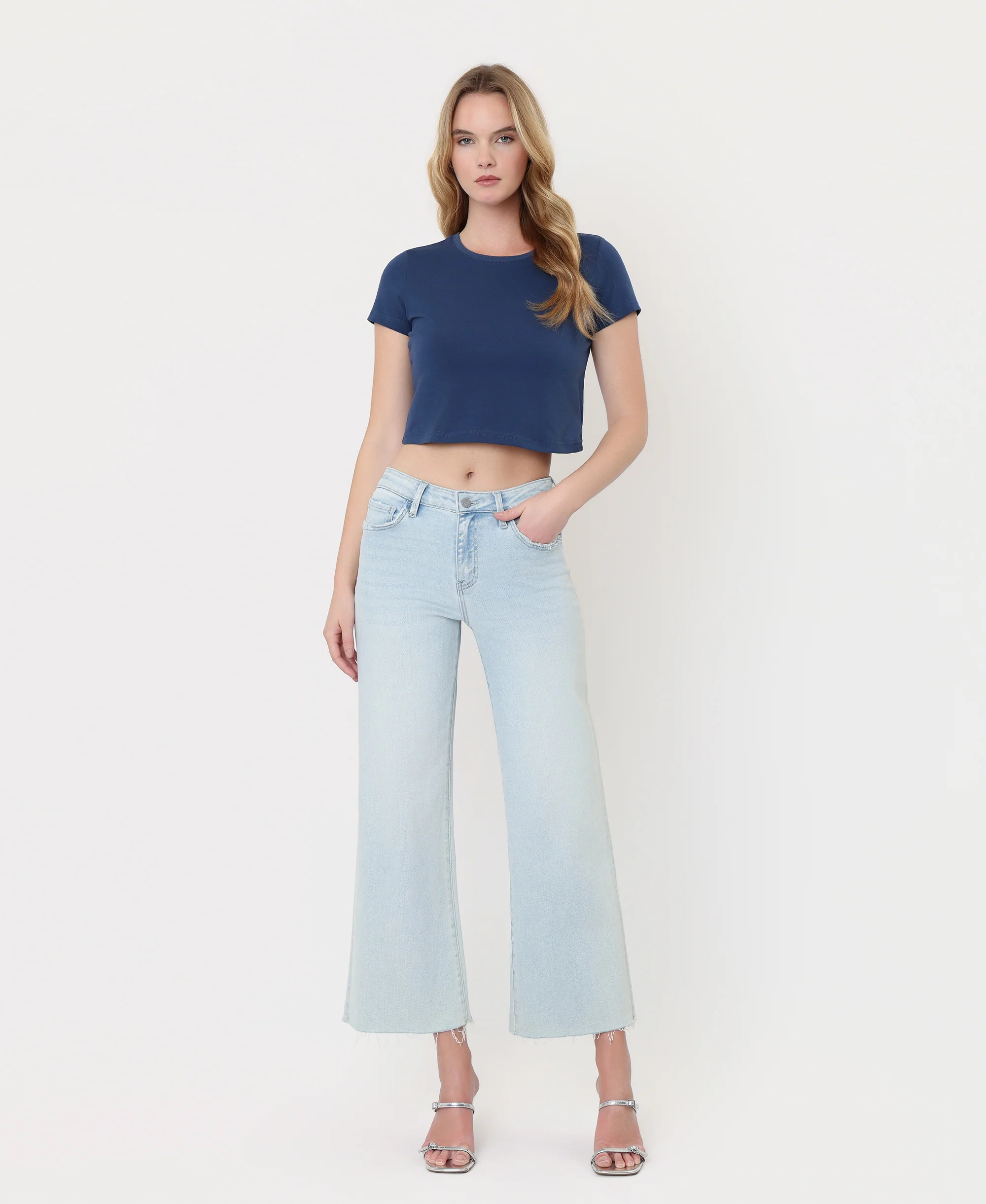 Advantages - High Rise Wide Leg Jeans