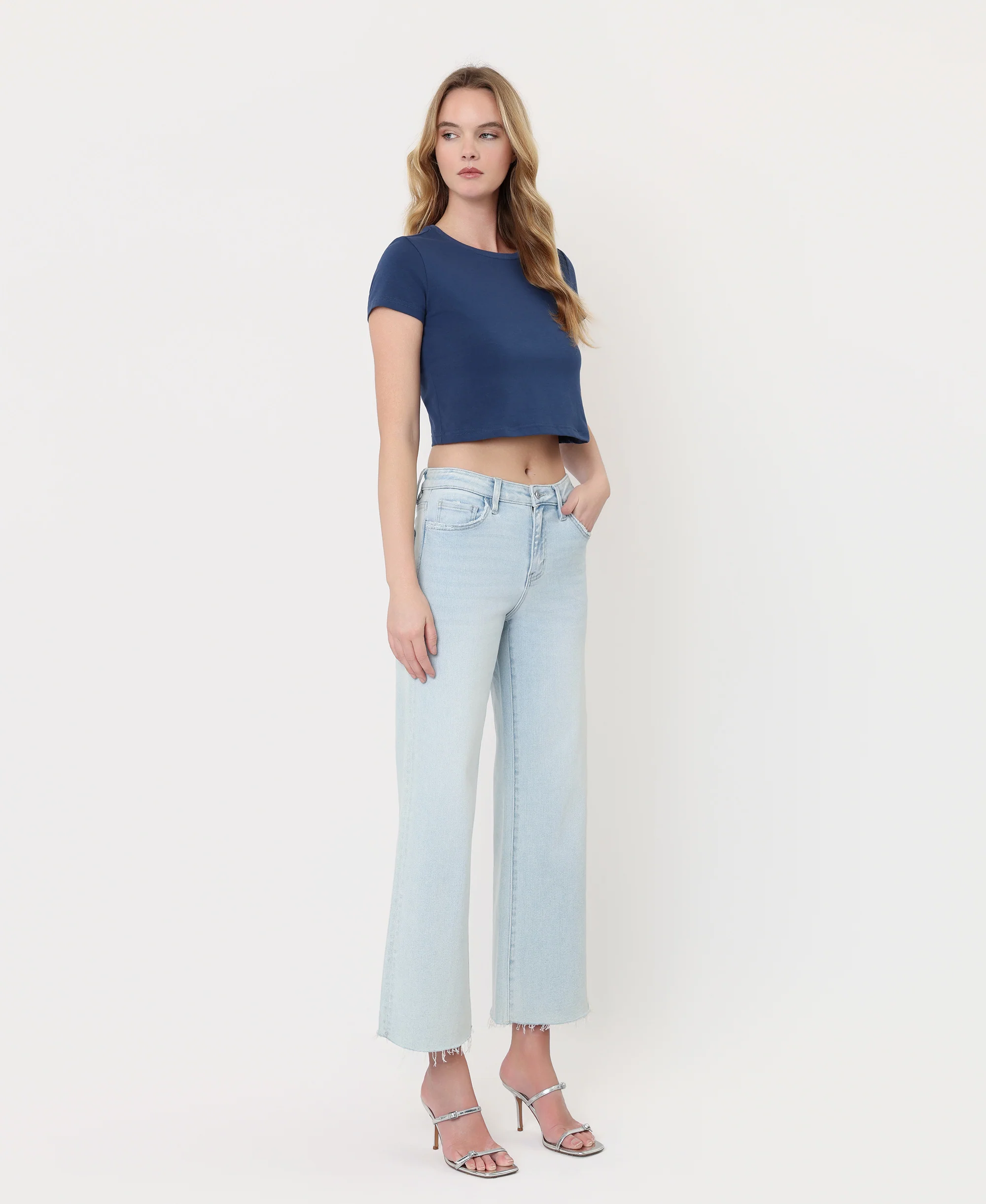 Advantages - High Rise Wide Leg Jeans - Image 4