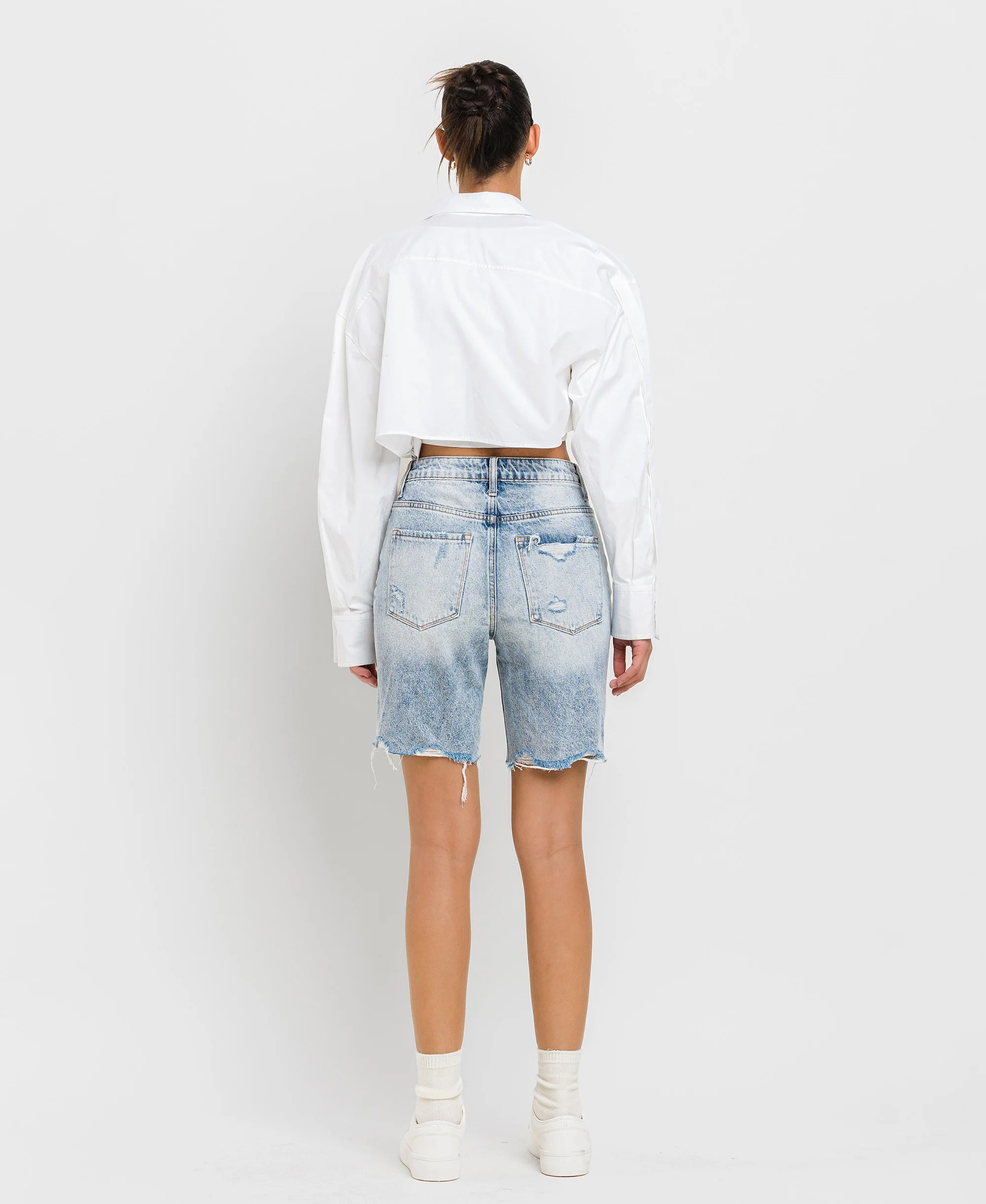 Amici - Super High Rise Bermuda Shorts - Image 2