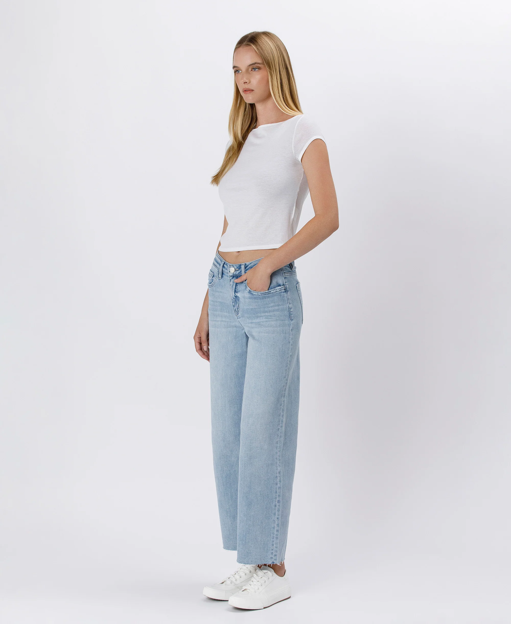 Ben Rinnes - High Rise Wide Leg Jeans - Image 3