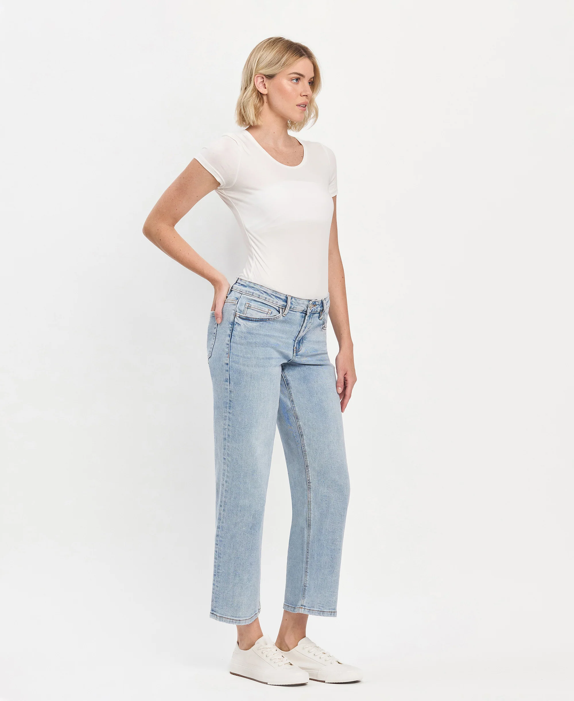Deference - Mid Rise Dad Jeans - Image 4