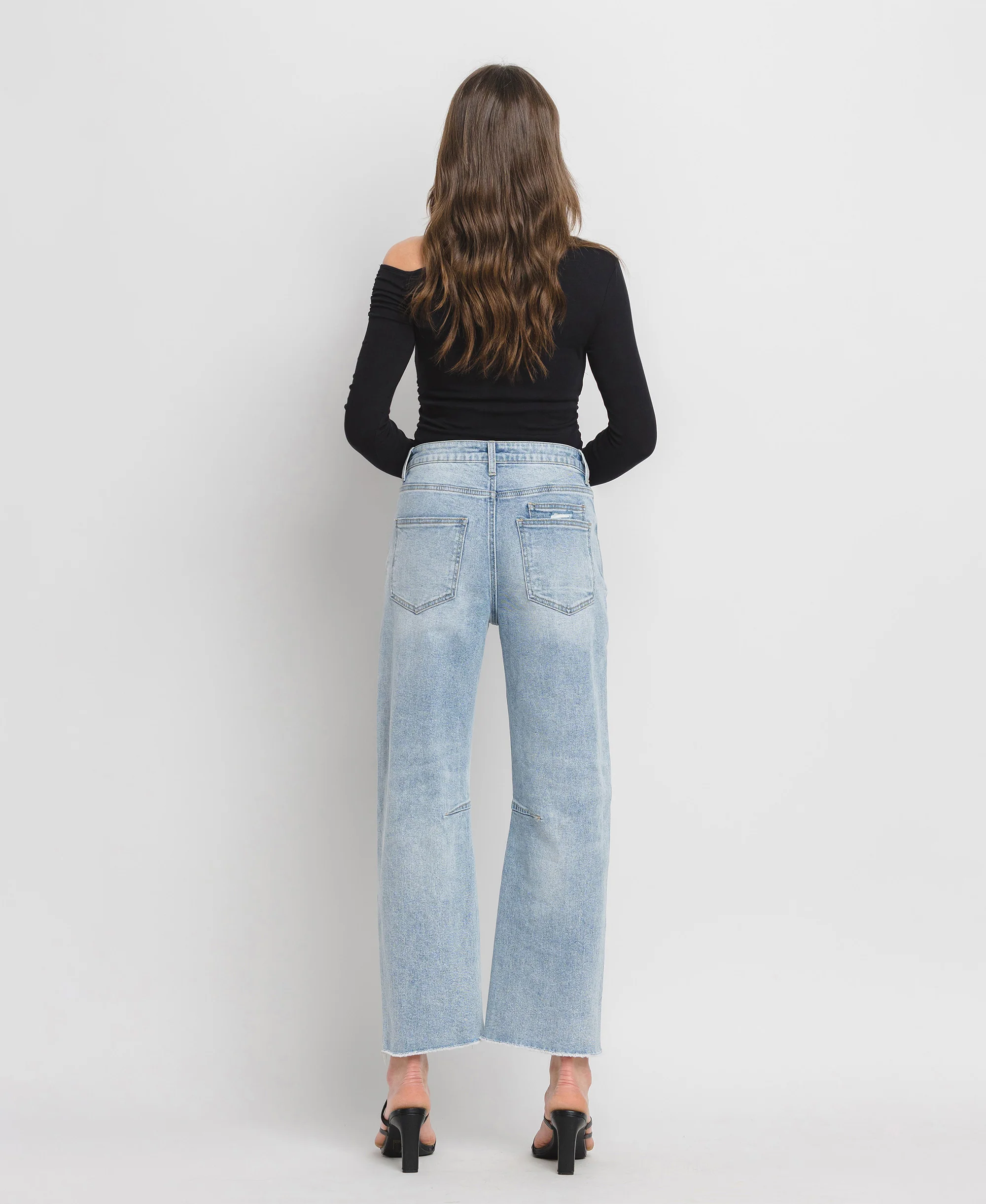 Heroine - Super High Rise Crop Barrel Jeans - Image 2