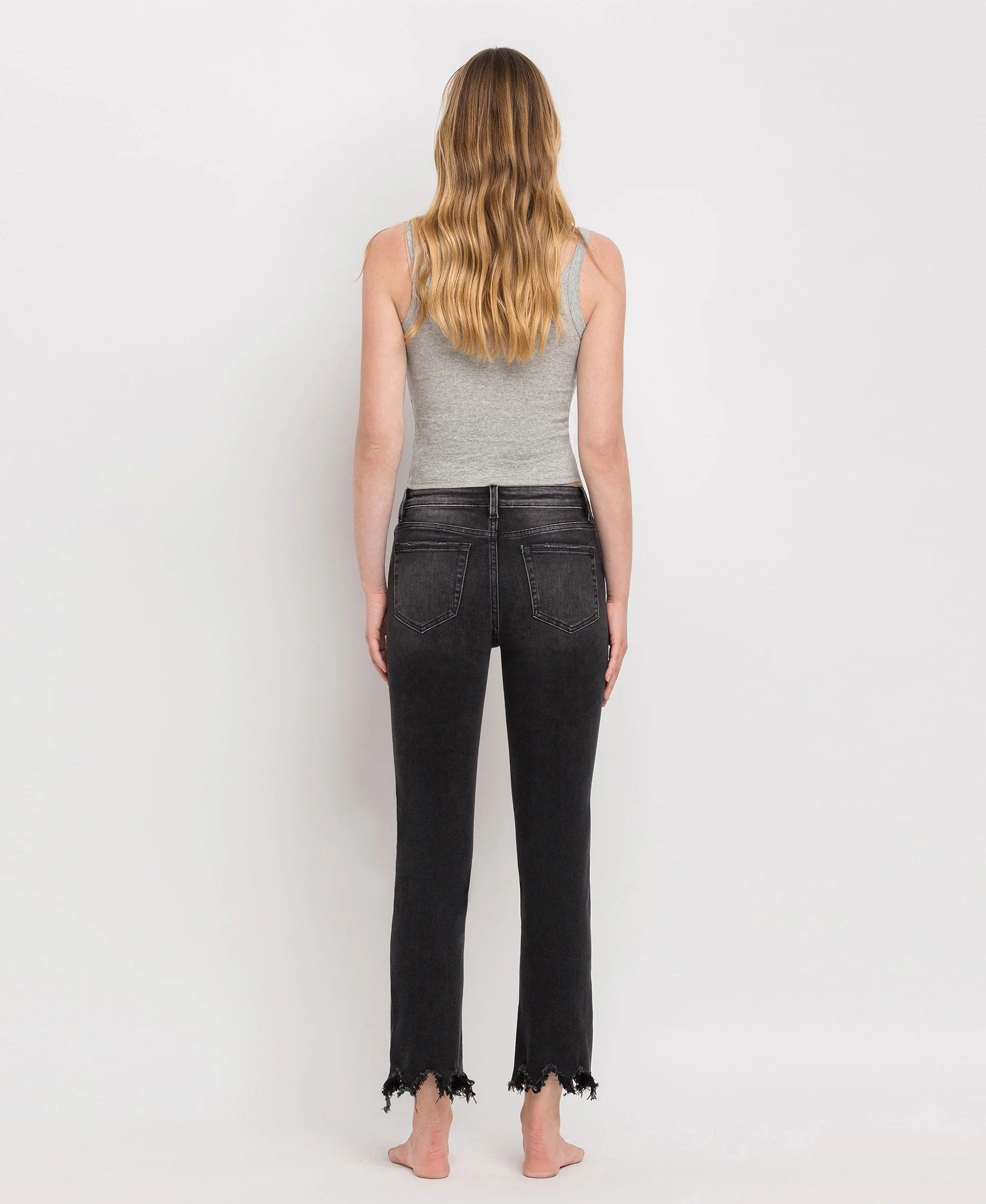 In A Bottle - High Rise Slim Straight Jeans - Image 2