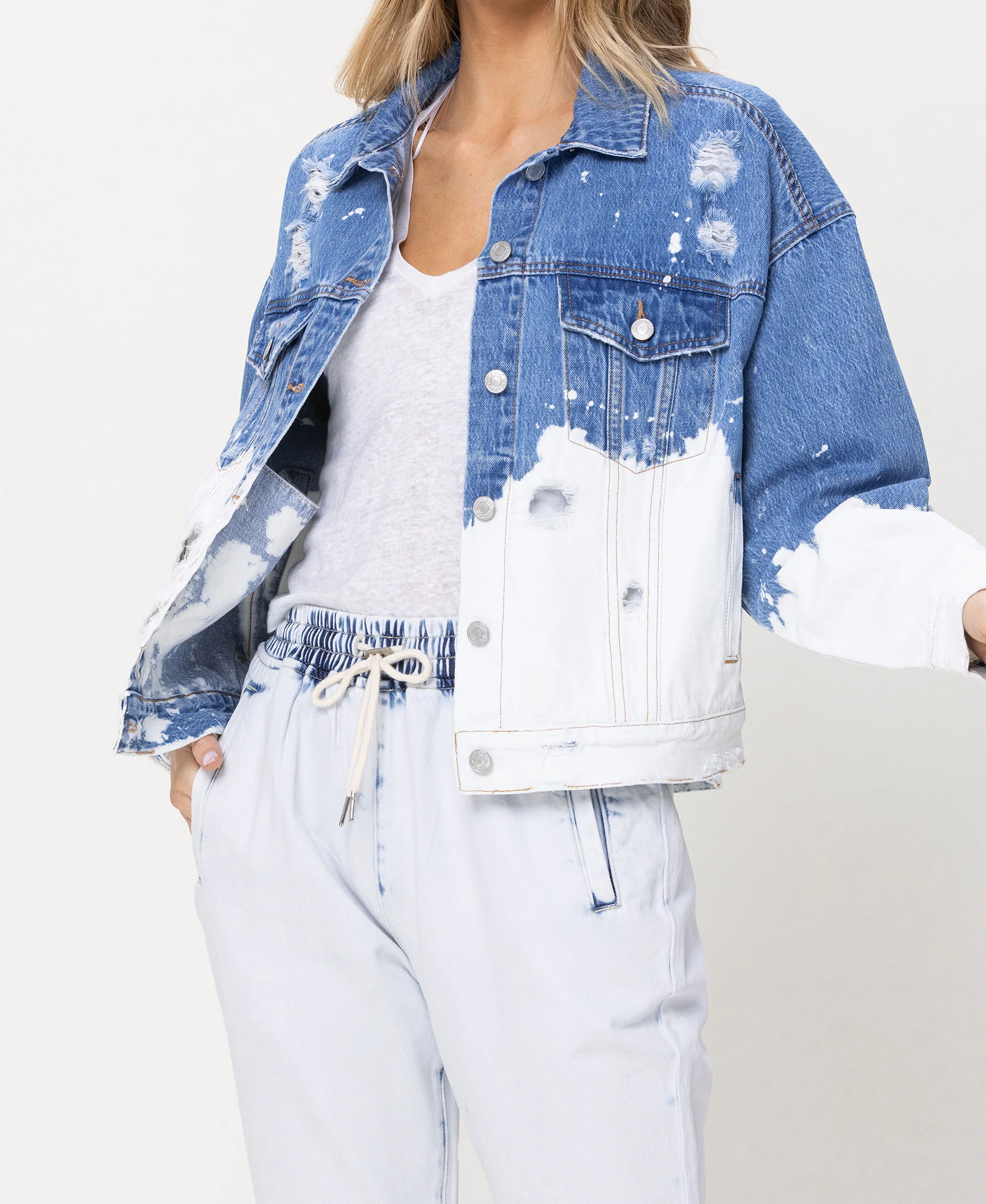 September Rain - Oversized Denim Jacket - Image 3
