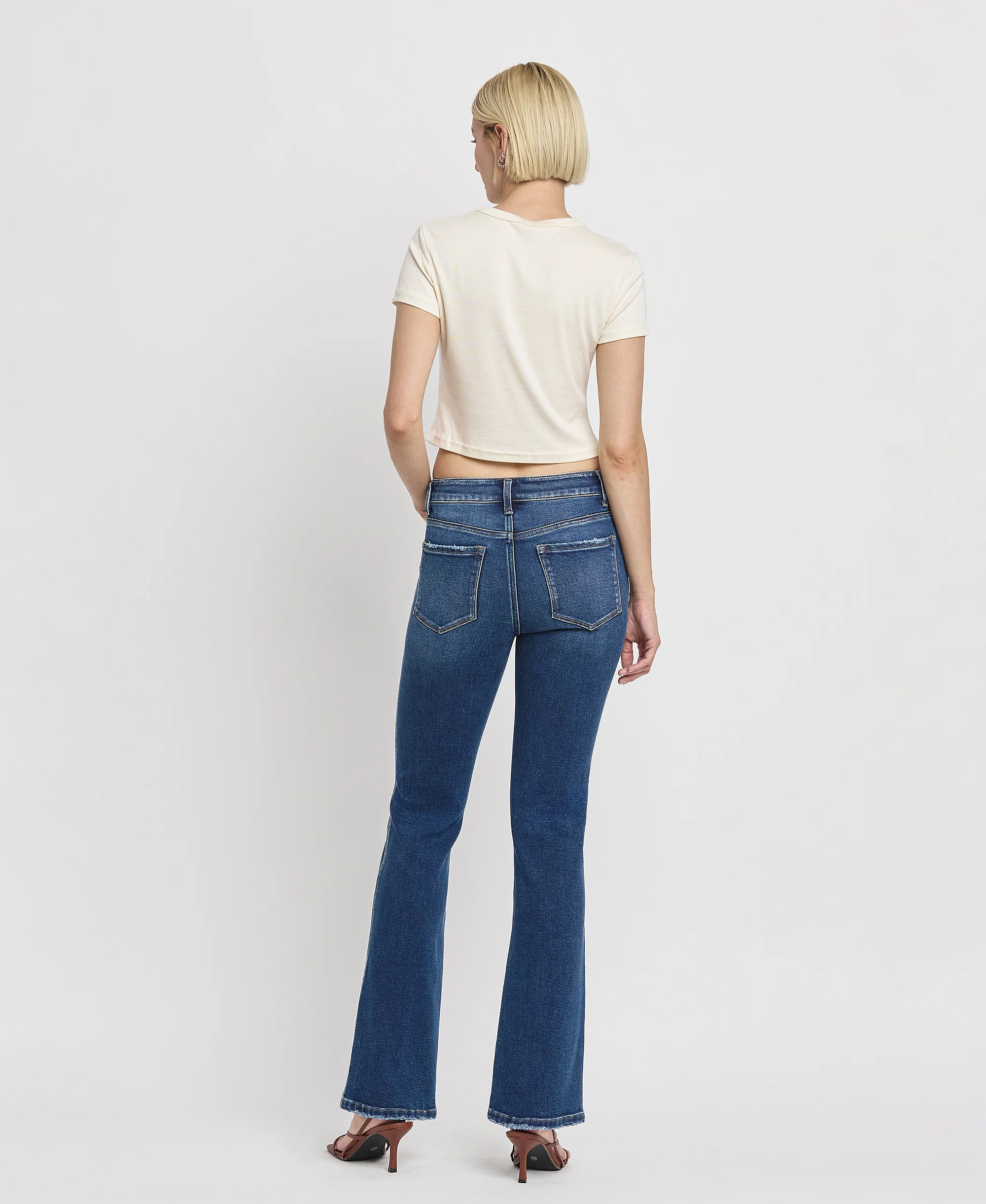 Sufficed - High Rise Full Length Bootcut Jeans - Image 2